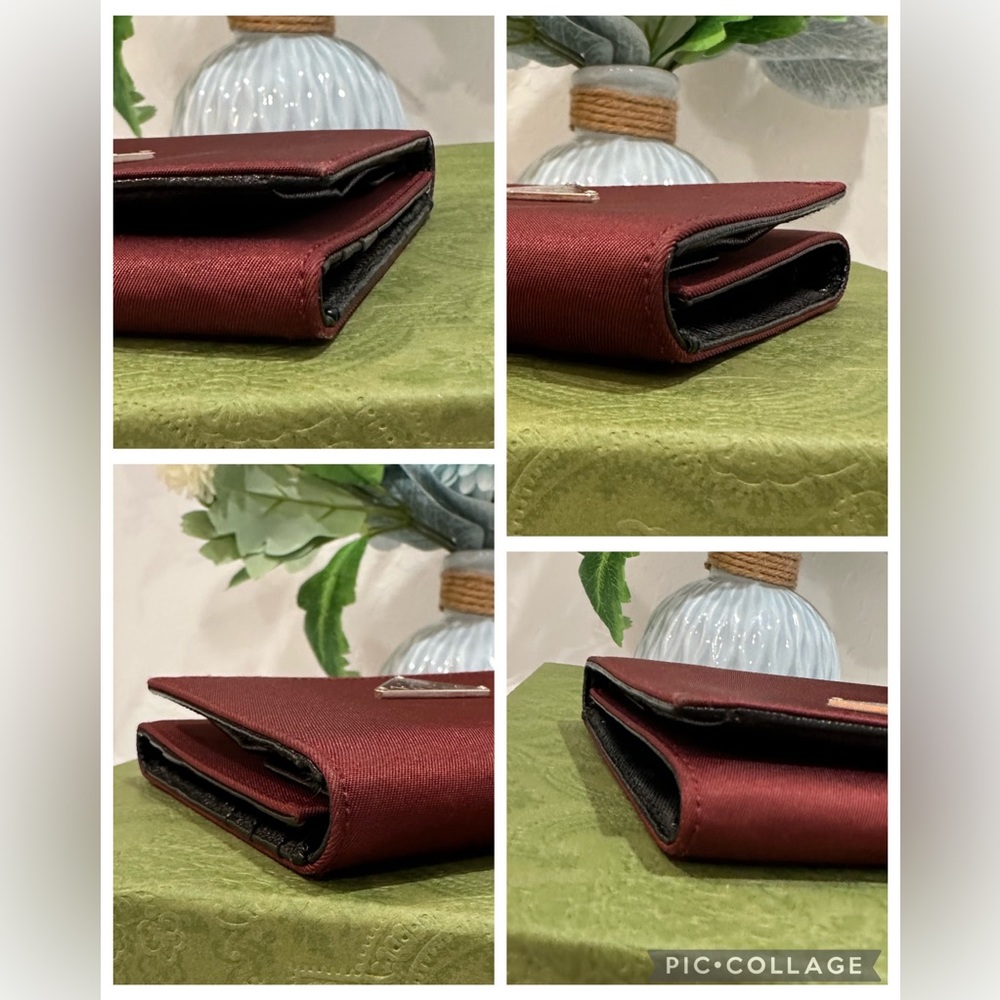 PRADA Nylon Trifold Wallet Only - Picture 14 of 16